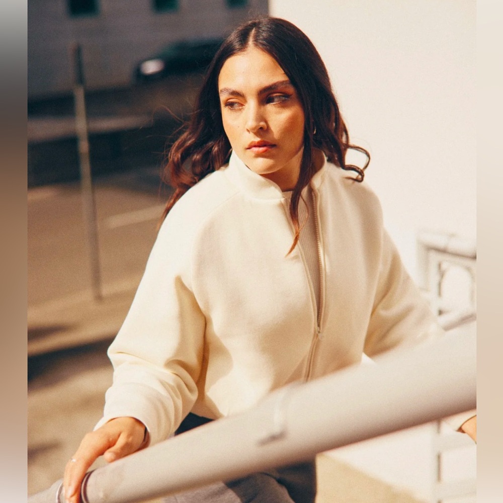 Leze the Label Harlow Jacket - Chalk